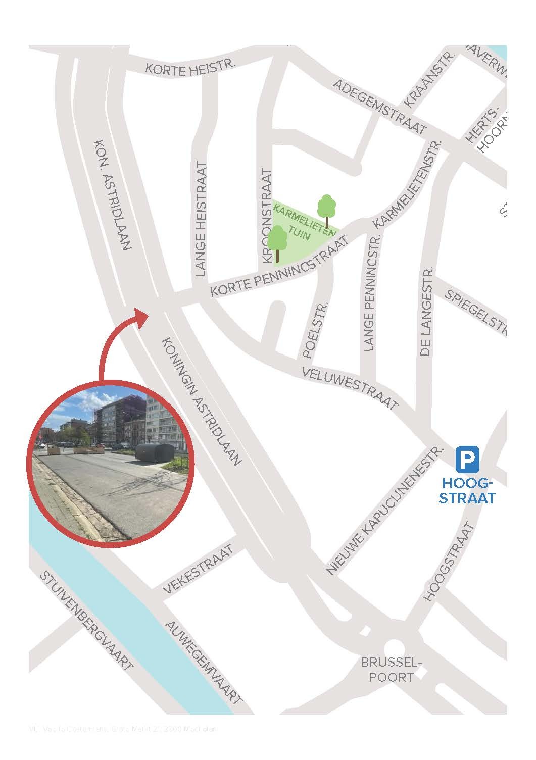 plan nieuwe locatie kleinhandelsmarkt