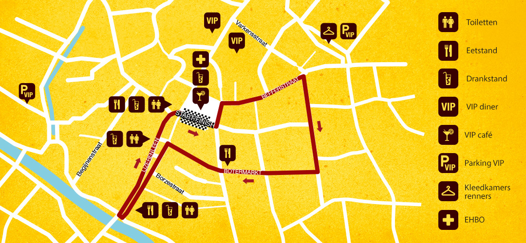 Parcours Na-Tour Criterium Mechelen