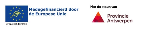 Logo's Life en Provincie Anwerpen 