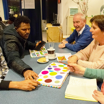 Conversatietafel Welcome In Mechelen