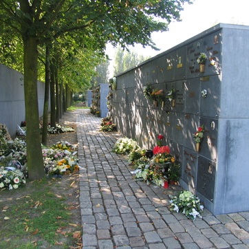 Foto columbarium begraafplaats Mechelen