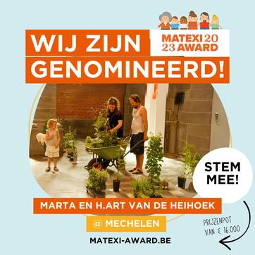 Nominatie Matexi Award 2023