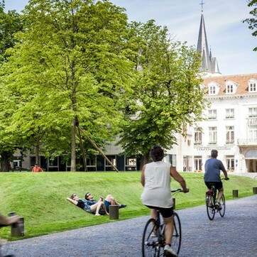 Fietsen naar Mechelen