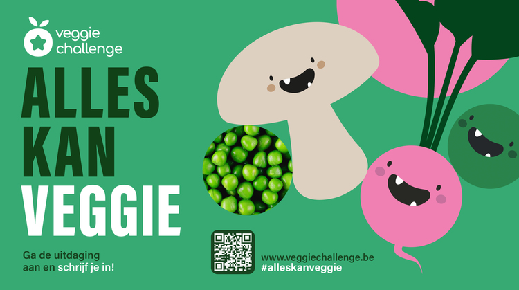 De Veggie Challenge start op 1 maart 2024