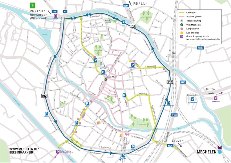 Circulatieplan Mechelen