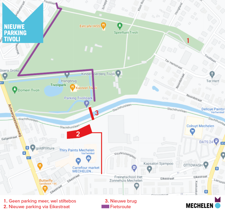 plan parking eikestraat
