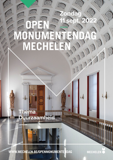 voorpagina brochure met interieur Begijnhofkerk
