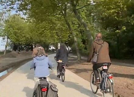 Mechelen is weer 400m fietspad rijker