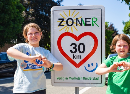 De zomer 30-borden zijn er weer