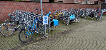 Nieuwe fietsenstallingen Nekkerspoel station