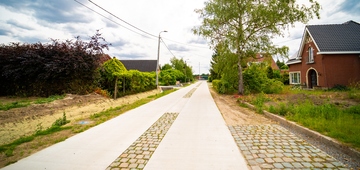 Vernieuwde straten in Muizen