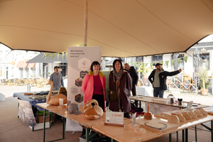 Standje CVO Crescendo op de Veemarkt tijdens Erfgoeddag