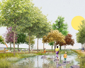 Impressie Colomapark (schetsontwerp)