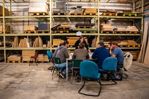 Impressies van interactieve workshop: "Naar een circulaire houtsector'.