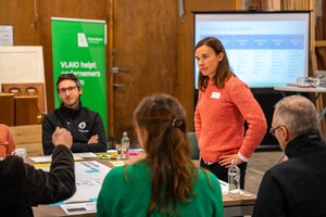 Impressies van interactieve workshop: "Naar een circulaire houtsector'.