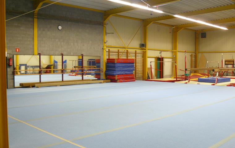 Gymzaal in de Sporthal de Plaon