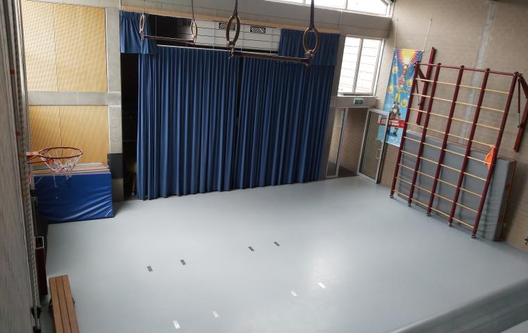 Sportzaal in de school De Vlieger