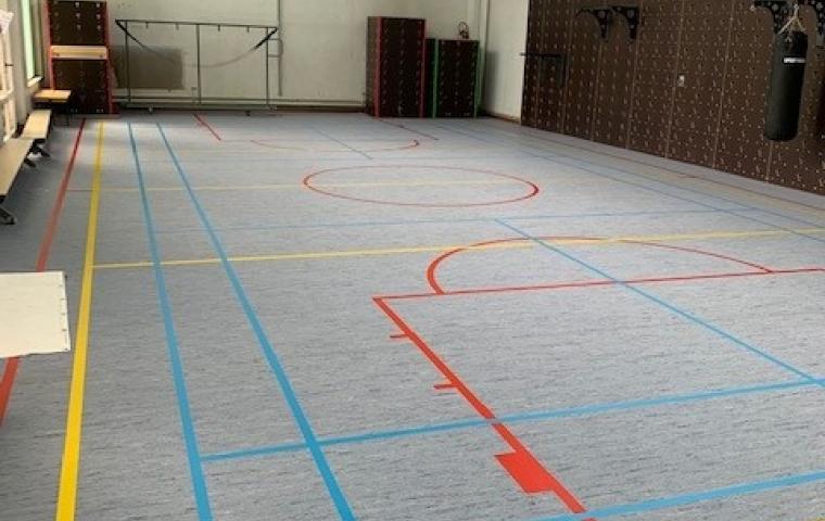 Sportzaal in de school Stassart