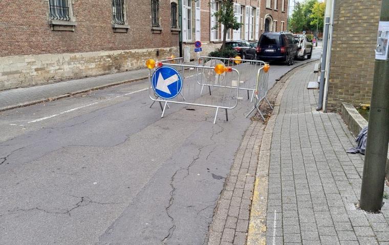 Bleekstraat verzakking