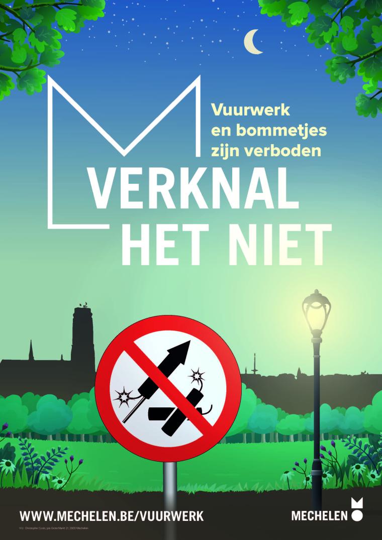 Poster Verknal het niet