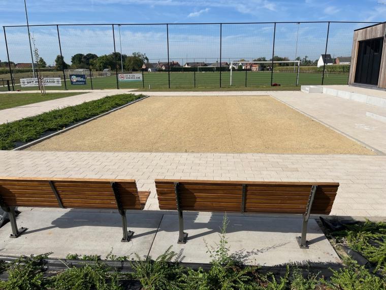 Outdoorpetanqueveld Leest