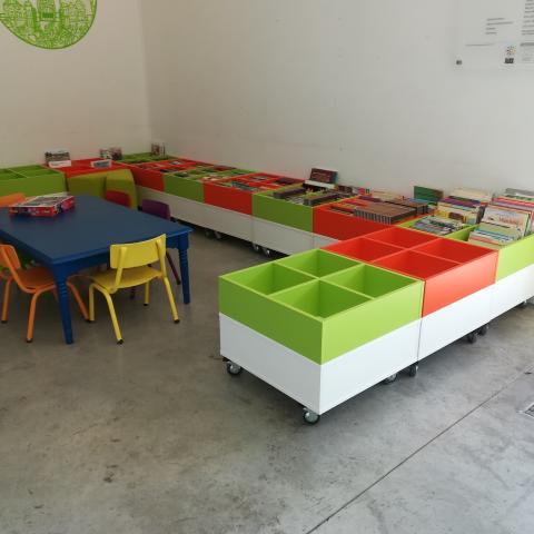 Kinderhoek in dorpshuis de Kettinghe