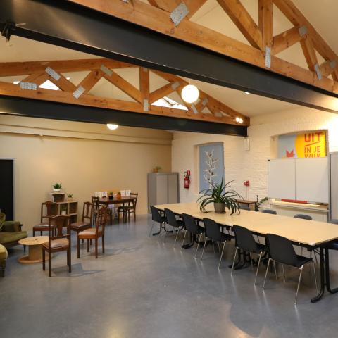 De vergaderzaal in Dijkstraat 41