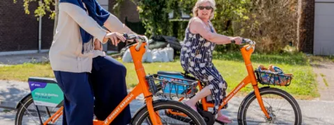 Donkey deelfietsen