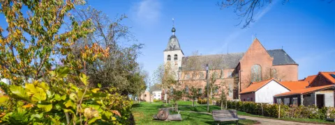 Foto van de kerk van Hombeek