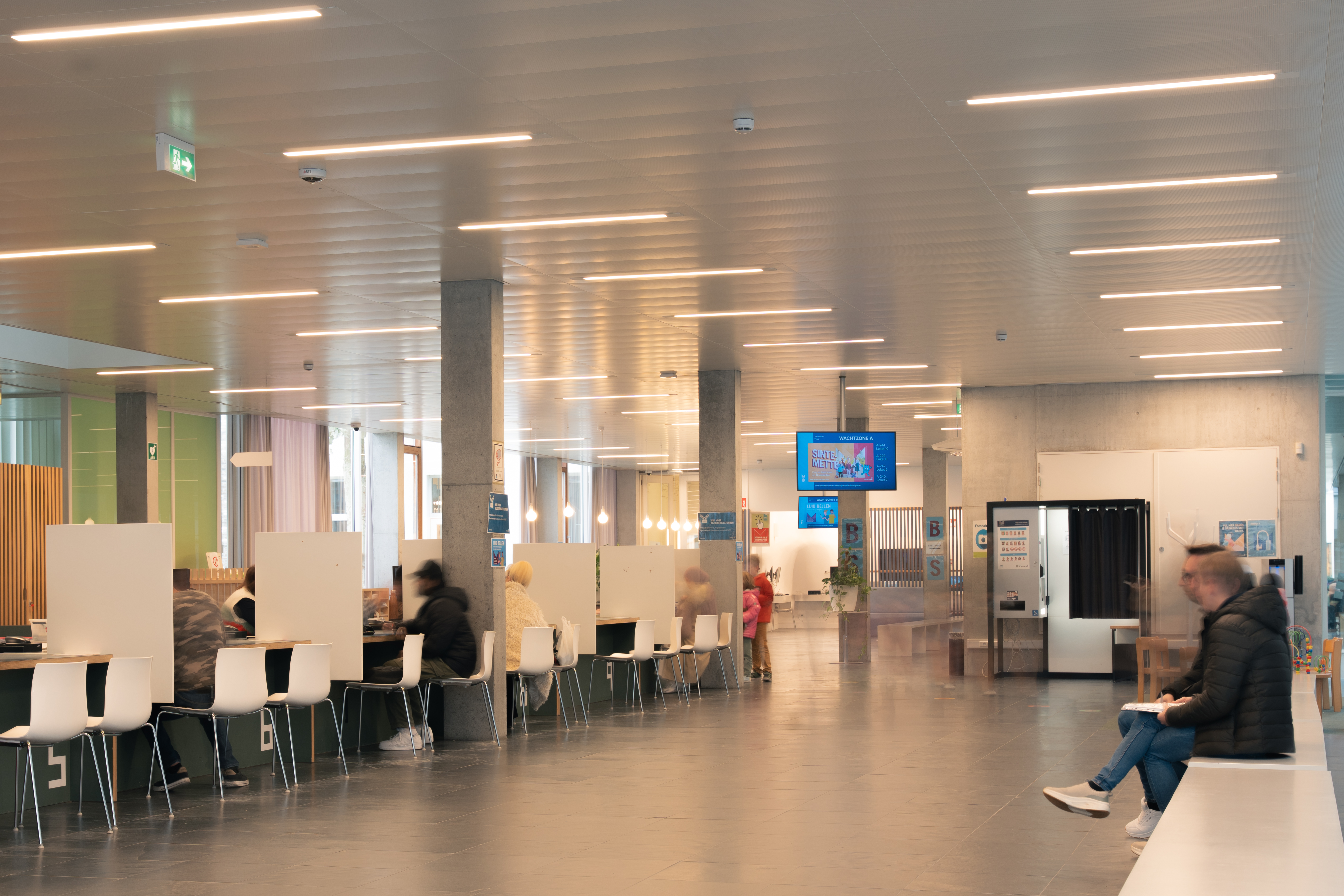 Werken lokettenzaal Huis van de Mechelaar